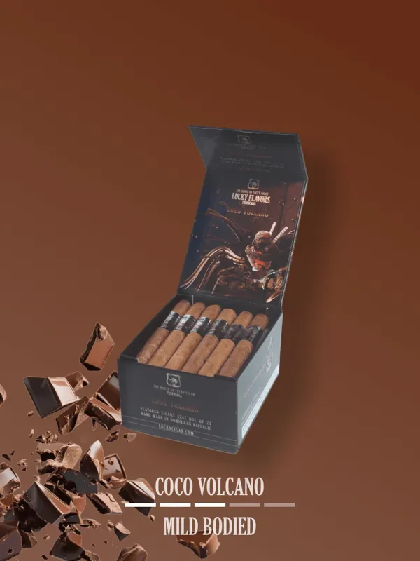 Lucky Flavors Robusto - Coco Volcano 24 Cigars