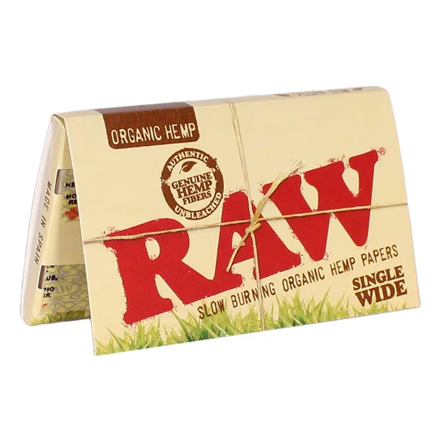Raw - Paper Organic Hemp Single Wide