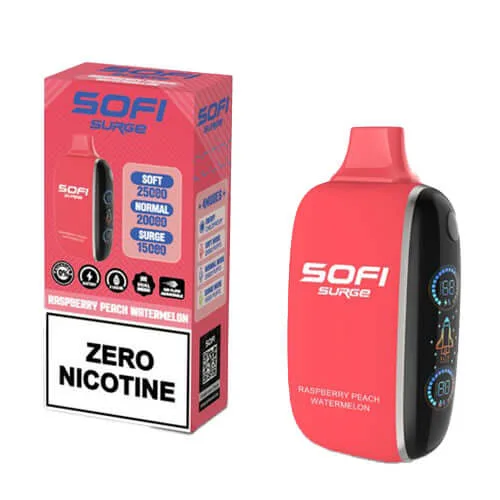Sofi Surge 25k 0% - Raspberry Peach Watermelon
