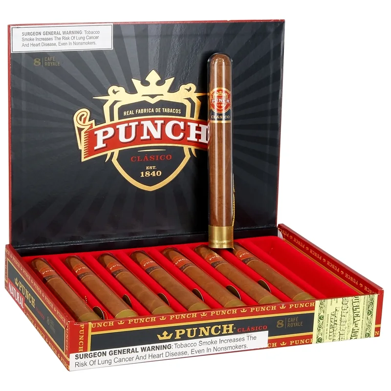 Punch Tubes & Packs — Café Royal Natural · 8