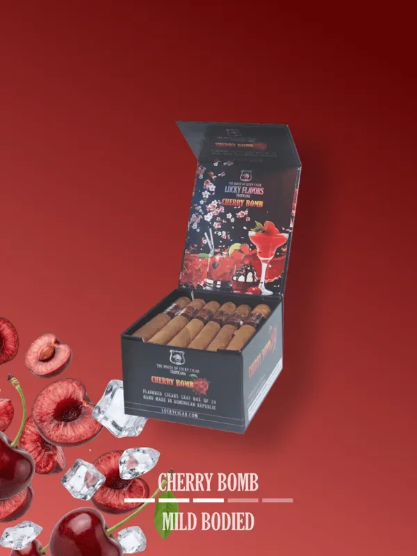 Lucky Flavors Robusto - Cherry Bomb 24 Cigars