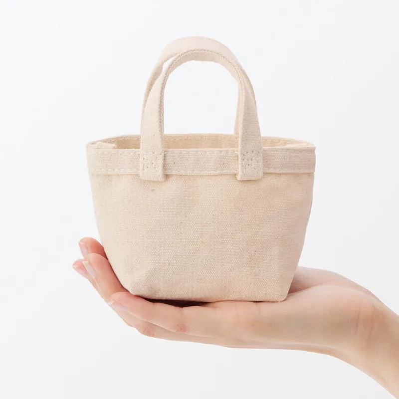 Mini Canvas Tote Bag