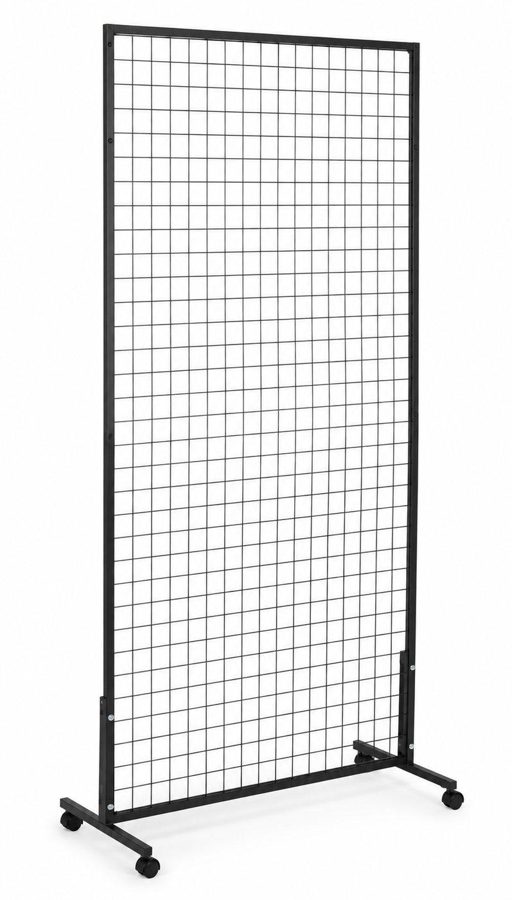Grid Panel W/ Wheels Merchandising Fixture