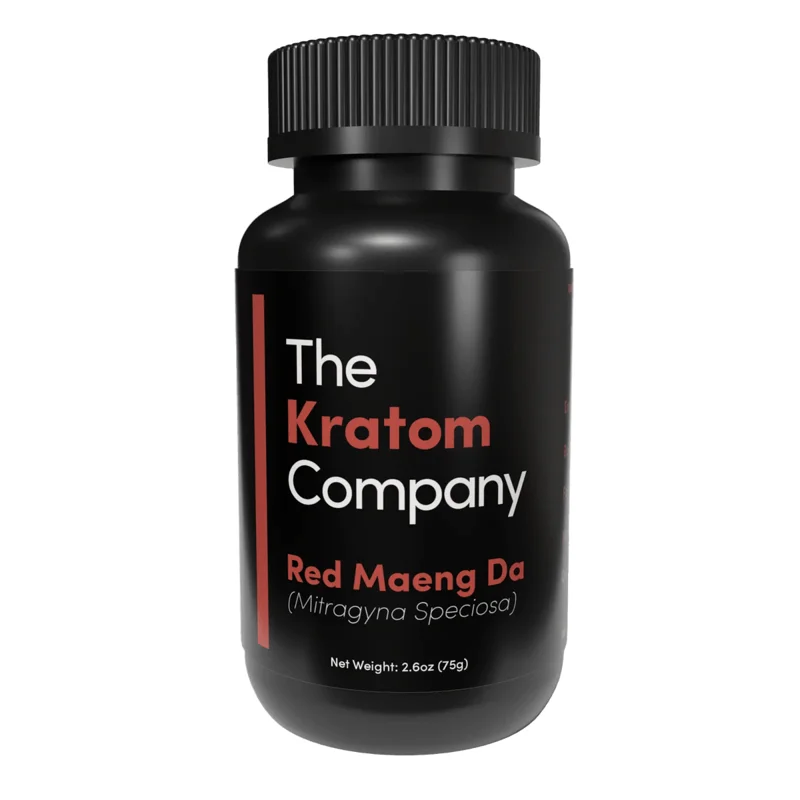The Kratom Company Kratom Capsules - 150ct- Red Maeng Da