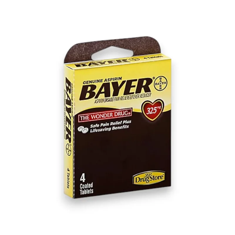 Bayer - Aspirin 4 Tablets (6ct/box)