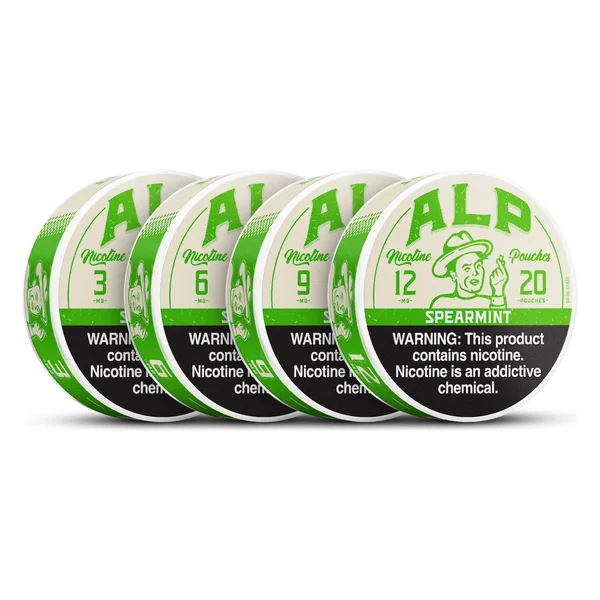 ALP Nicotine Pouches - 3mg Spearmint