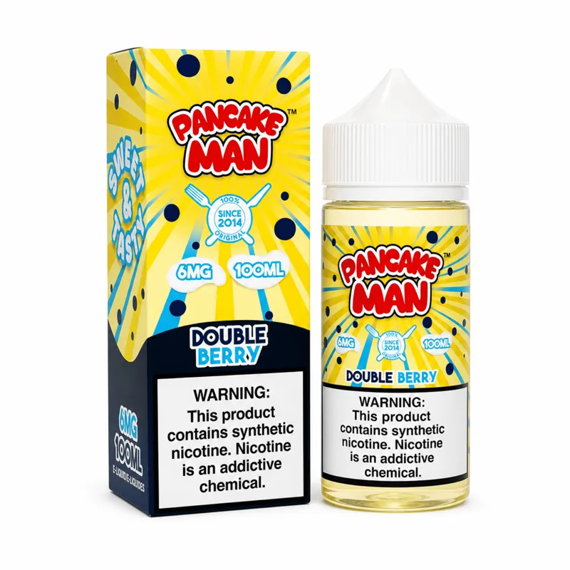 Pancake Man - Double Berry 100ml 6mg