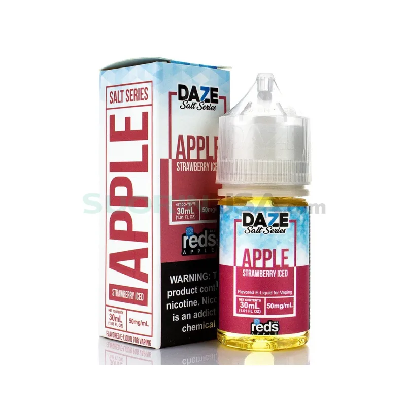 Daze Reds 30mL - Strawberry ICED 50mg