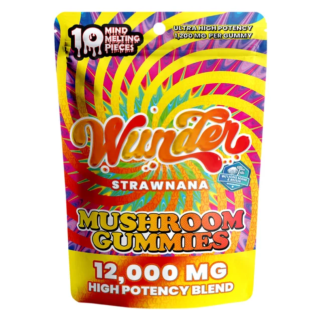 Wunder mushroom gummies, chocolates & tablets