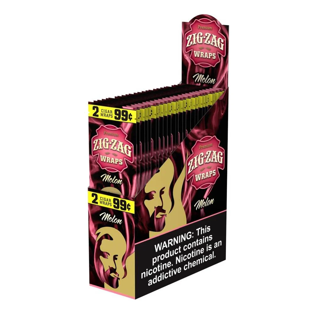 Zig Zag Cigar Wraps - Melon