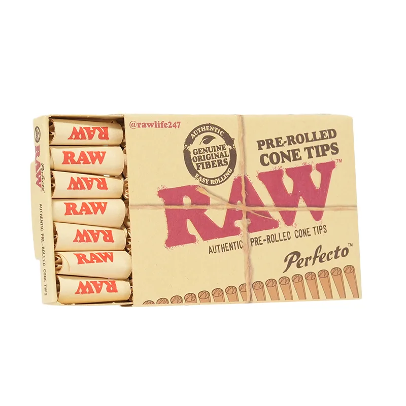 Raw - Pre-Rolled Cone Tips - Perfecto
