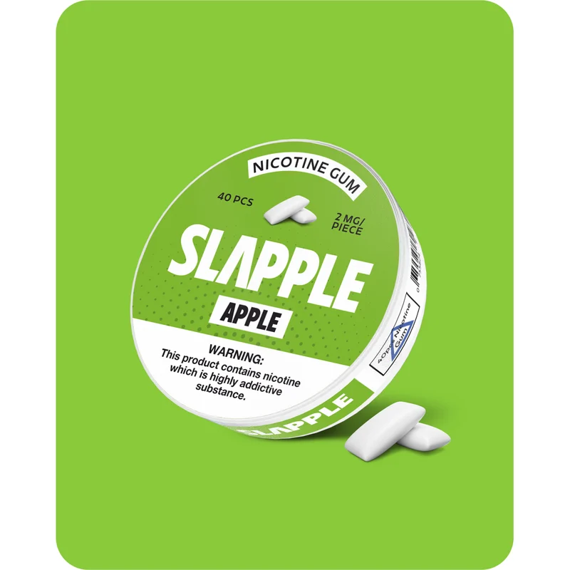 Slapple Nicotine Gum - Apple 2mg