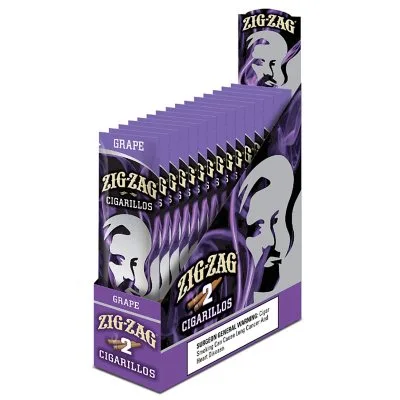 Zig Zag Premium 2-pack Cigarillos - Grape