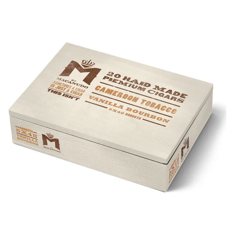 Macanudo - M Flavor Vanilla Bourbon Robusto 20 Cigars