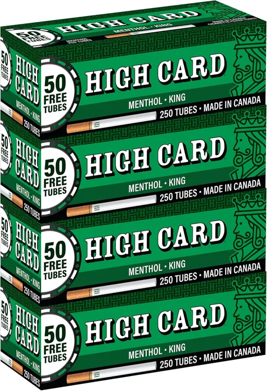 High Card - Menthol King Tube