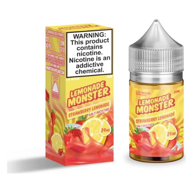 Monster Vape Labs 30mL - Lemonade Monster Strawberry Lemonade 24mg