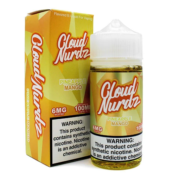 Cloud Nurdz 100mL - Pineapple Mango 3mg