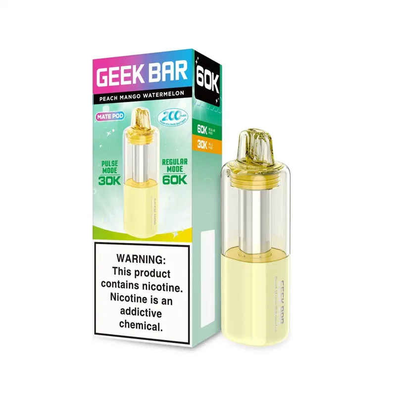 Geek Bar Mate Pod - Peach Mango Watermelon