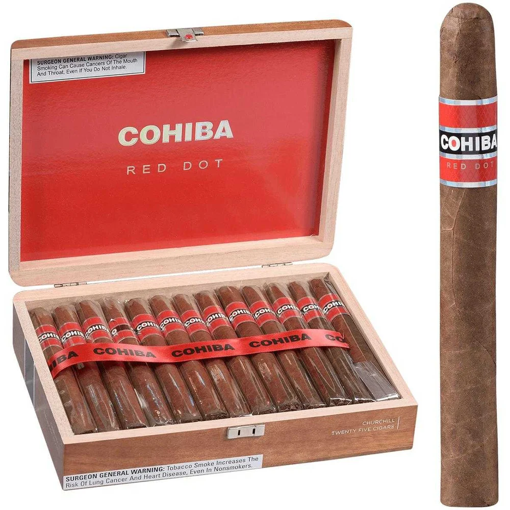 Cohiba Cohiba Red Dot — Churchill · 7 x 49 · Box of 25