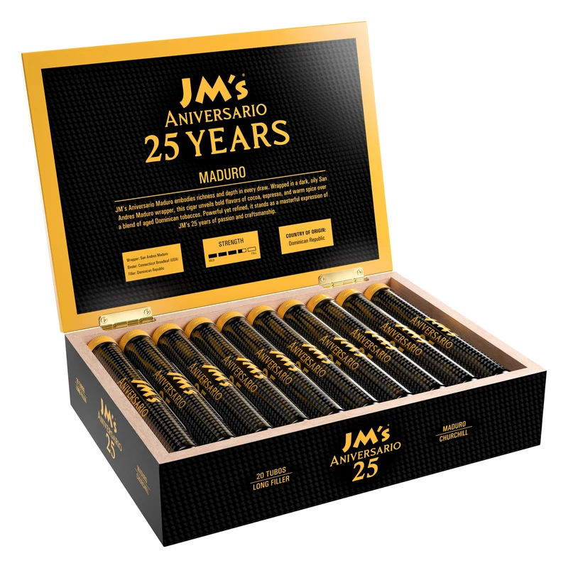 JM'S - Aniversario 25 Maduro Churchill 20 Cigars Tube