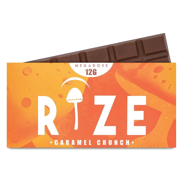 Rize mushroom chocolate bars