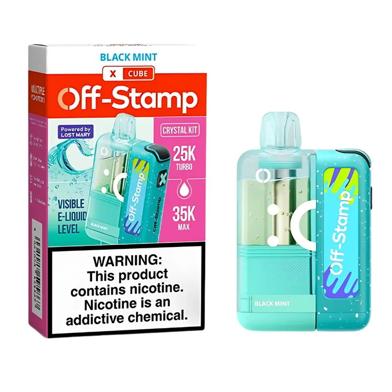 Off-Stamp X Cube 35k Crystal KIT - Black Mint