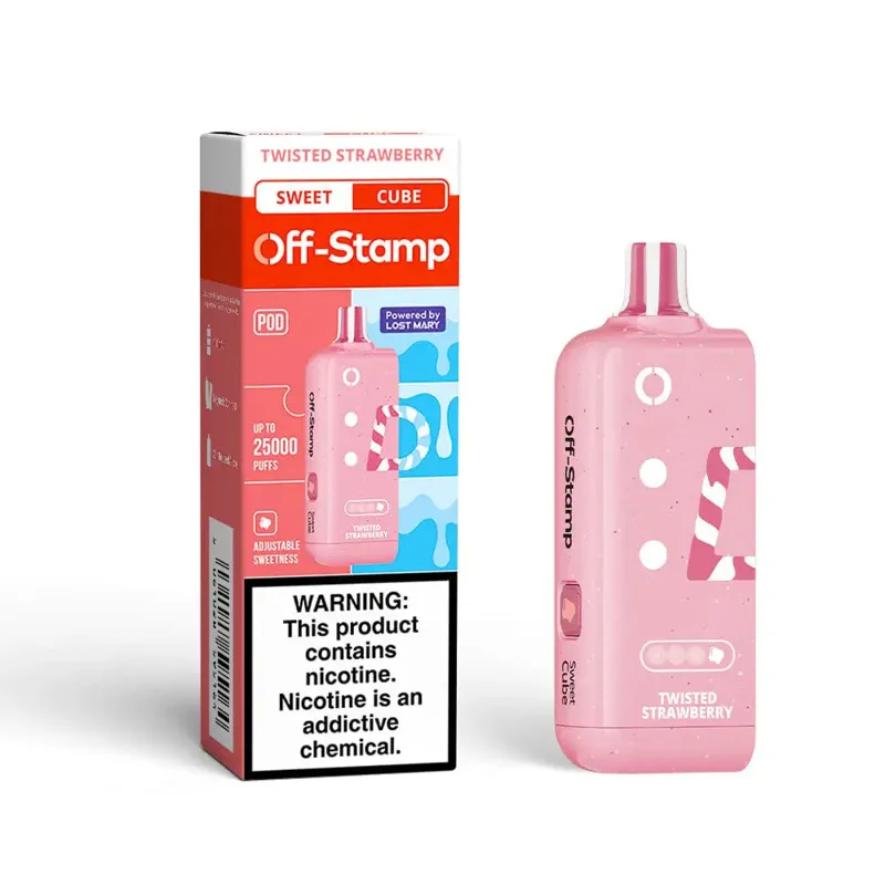 Off-Stamp 25k Pod - Twisted Strawberry