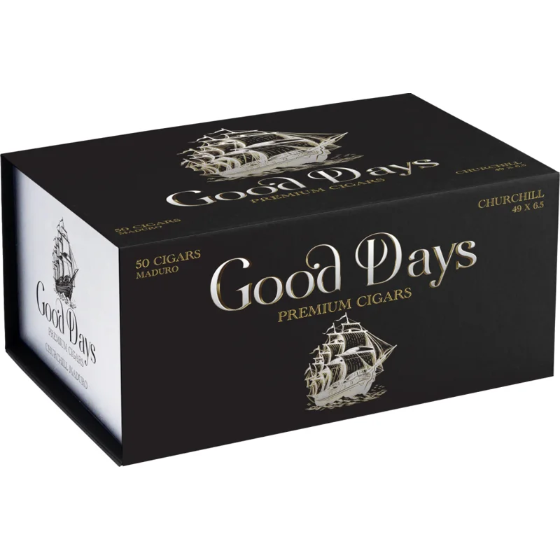 Good Days Maduro · Box of 50 — Churchill