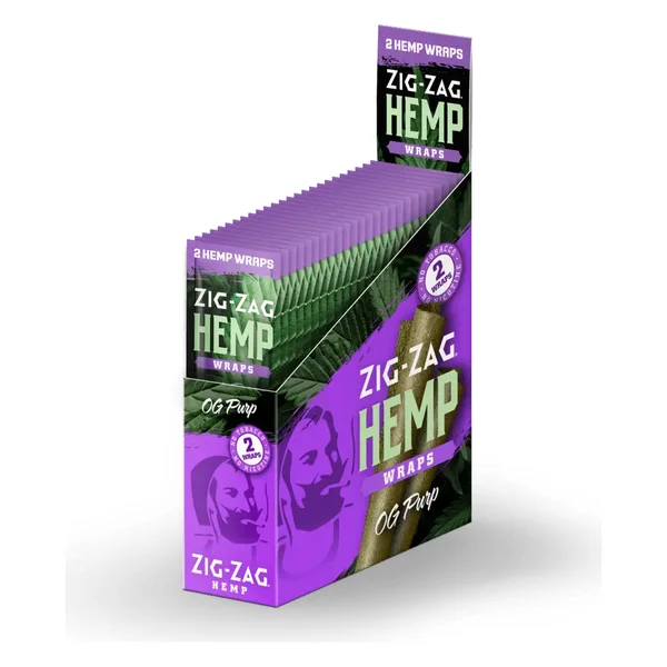 Zig Zag Hemp Wraps NP - OG Purp