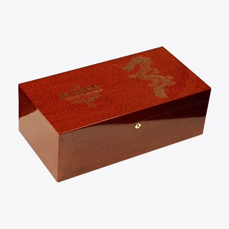 Gurkha Year of the Dragon Humidor — Humidor with 80 Cigars