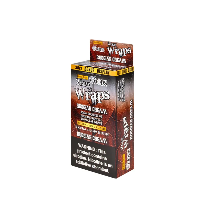 Good Times Sweet Woods Leaf Wrap 30/2ct - Russian Cream