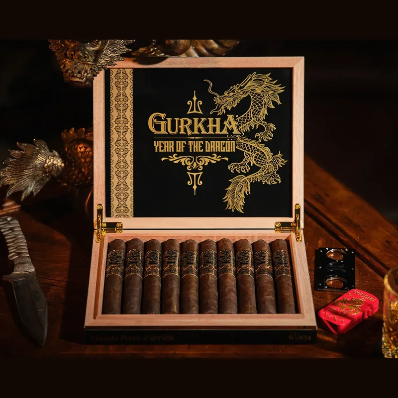 Gurkha - Year Of Dragon By Ep Carrillo - 10 Cigars