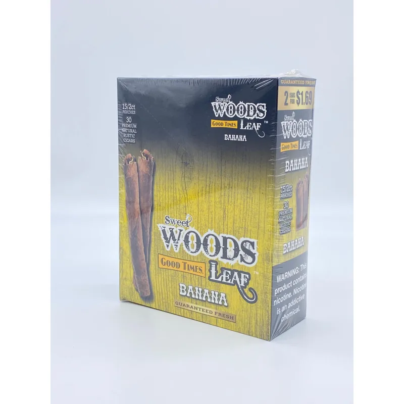 Good Times Sweet Woods Leaf 15/2ct - Banana