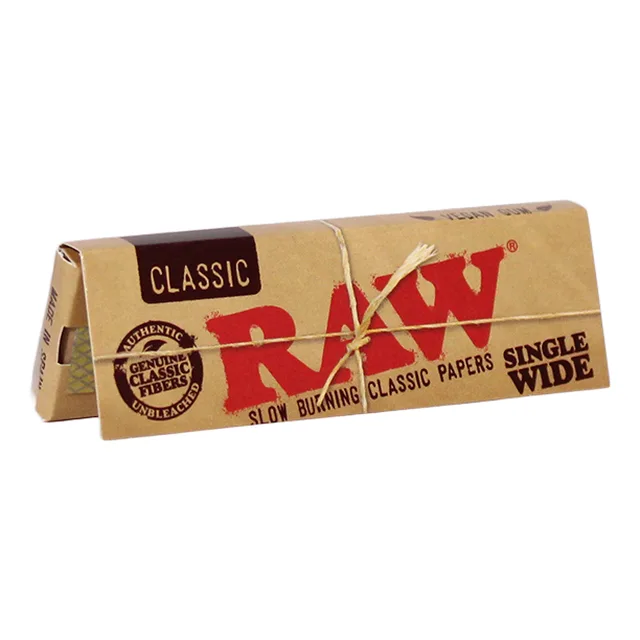 Raw - Paper - Classic Single Wide 25ct