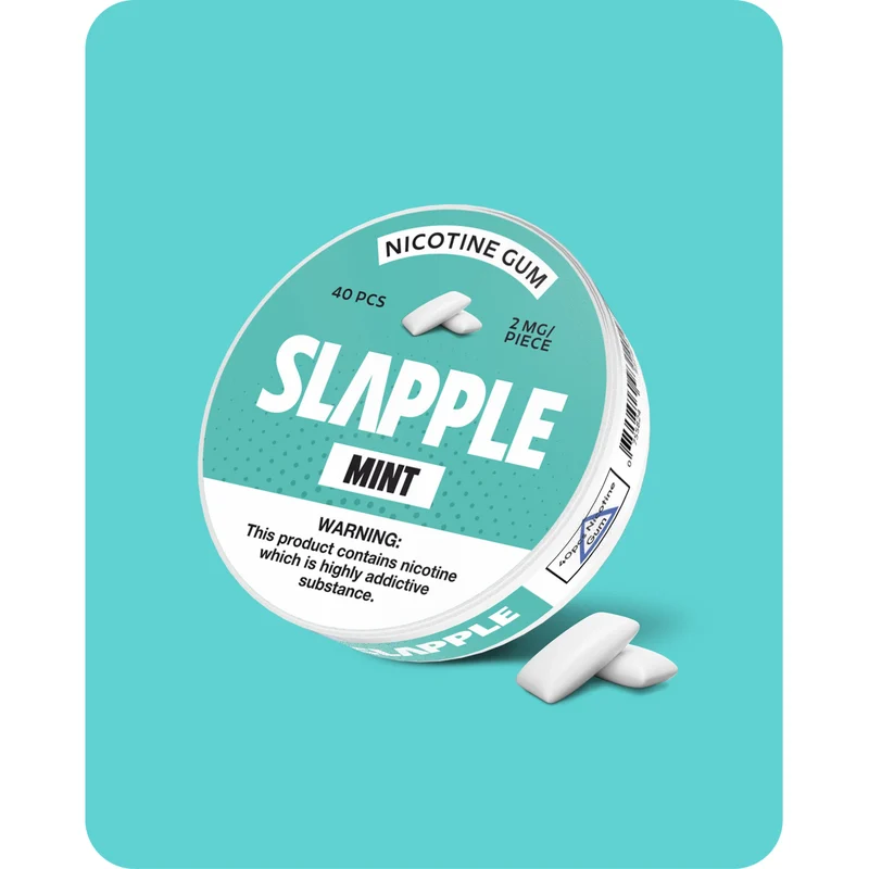 Slapple Nicotine Gum - Mint 2mg
