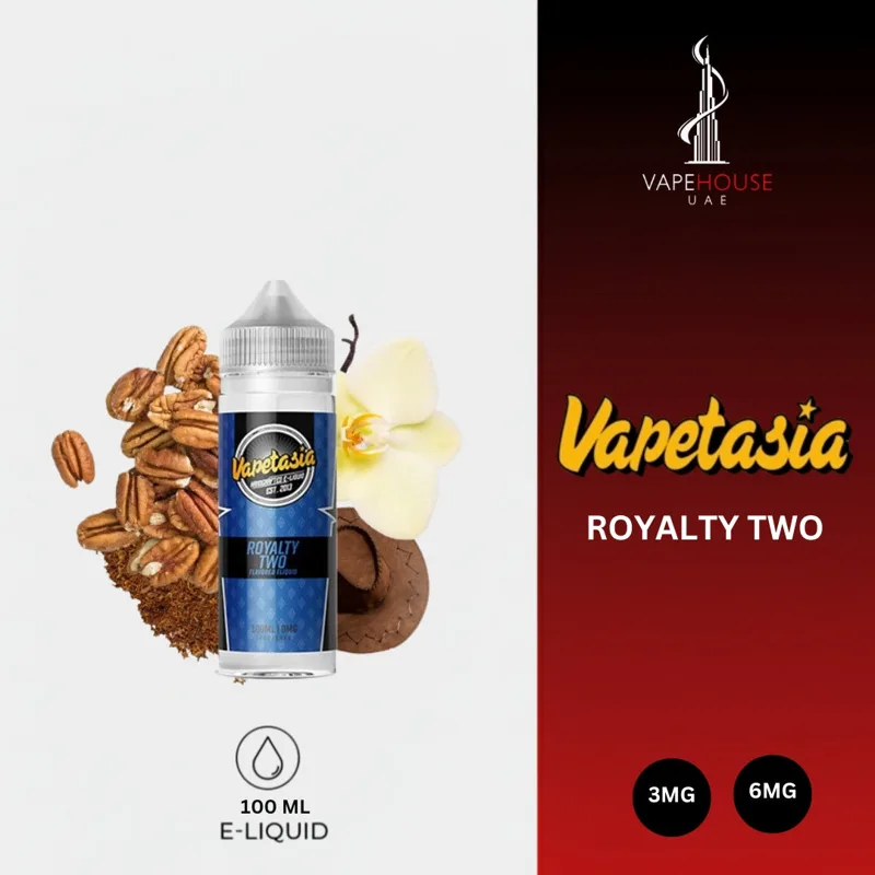 Vapetasia 100ml - Royalty Two 3mg