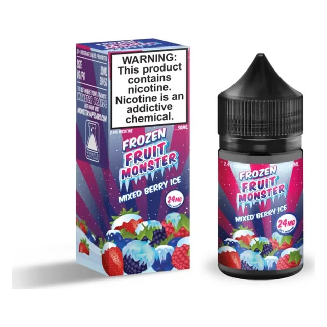 Monster Vape Labs 30mL - Frozen Fruit Monster Mixed Berry Ice 24mg