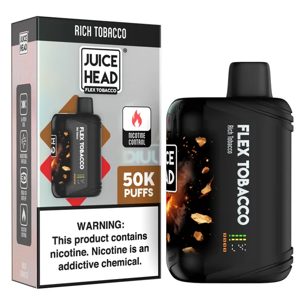 Juice Head Disposables Flex 50K — Rich Tobacco