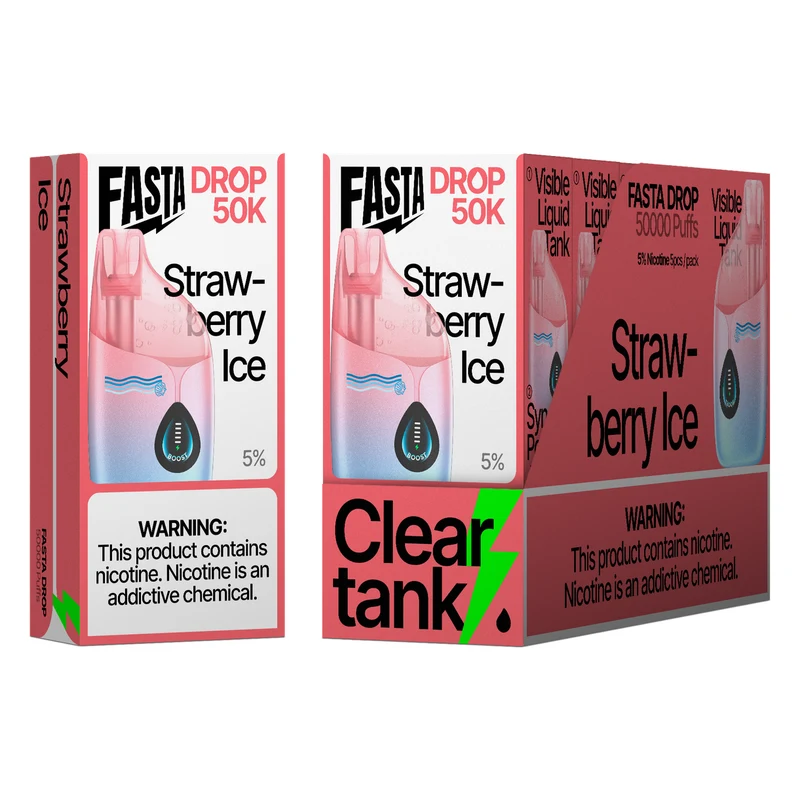 Fasta Drop 50K - Strawberry Ice