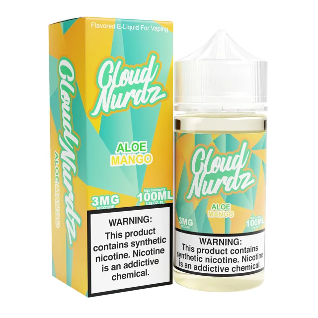 Cloud Nurdz 100mL - Aloe Mango 3mg
