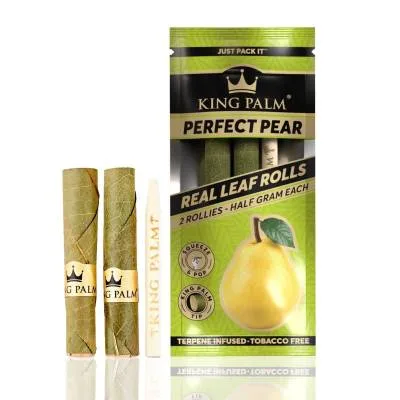 King Palm 2pk Rollies - Perfect Pear 2 for $0.99
