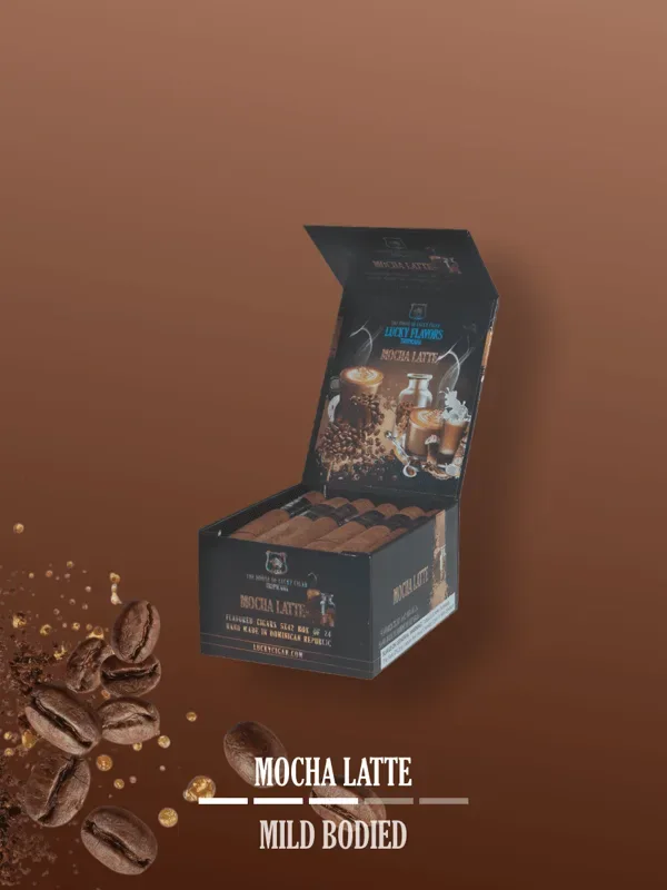 Lucky Flavors Robusto - Mocha Latte 24 Cigars