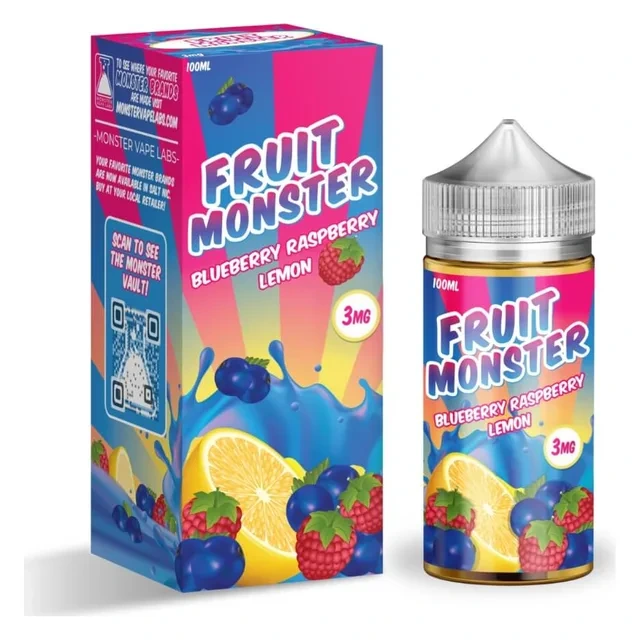 Monster Vape Labs Fruit Monster — Blueberry Raspberry Lemon