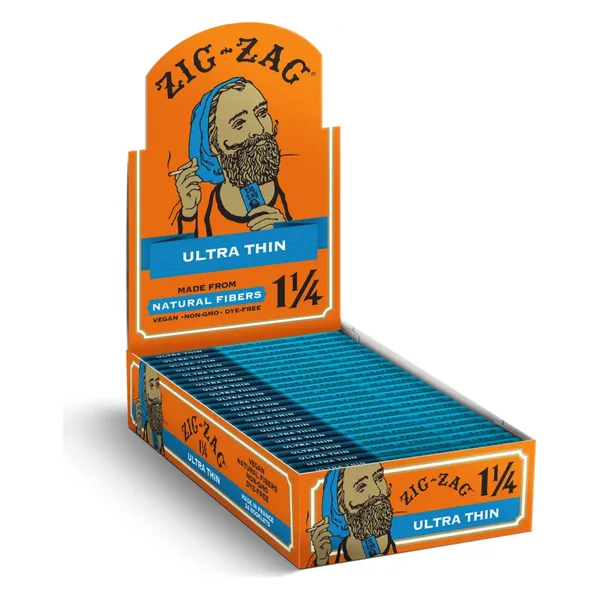 Zig Zag Cigarette Papers - Ultra Thin 1 1/4