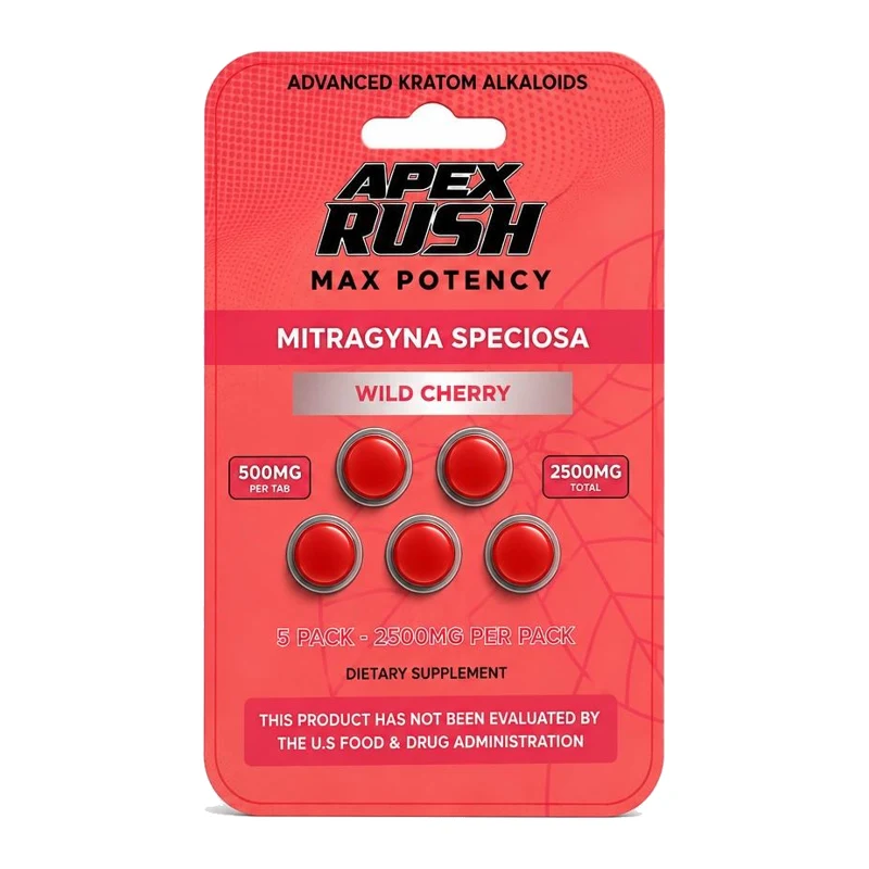 Apex Rush Max Potency 500MG - Wild Cherry