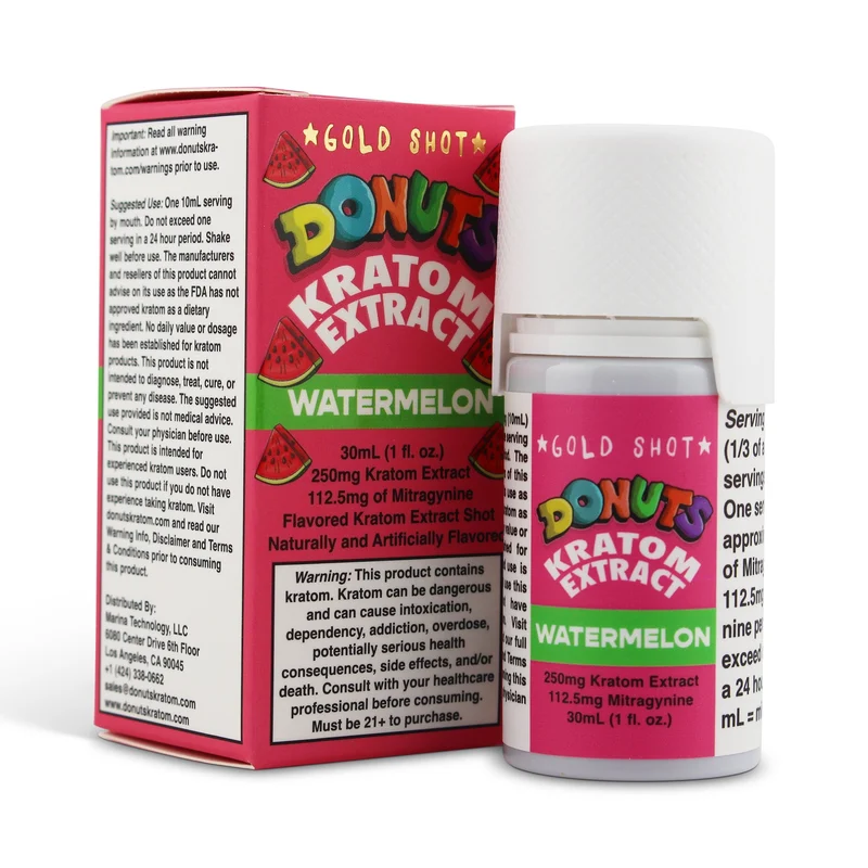 ☆ Donuts Extract 250mg - Watermelon 12ct