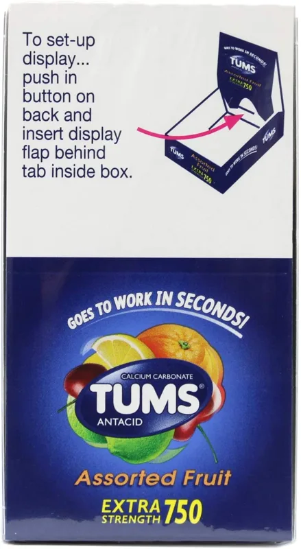 Tums - Extra Strength 750 Assorted Fruit
