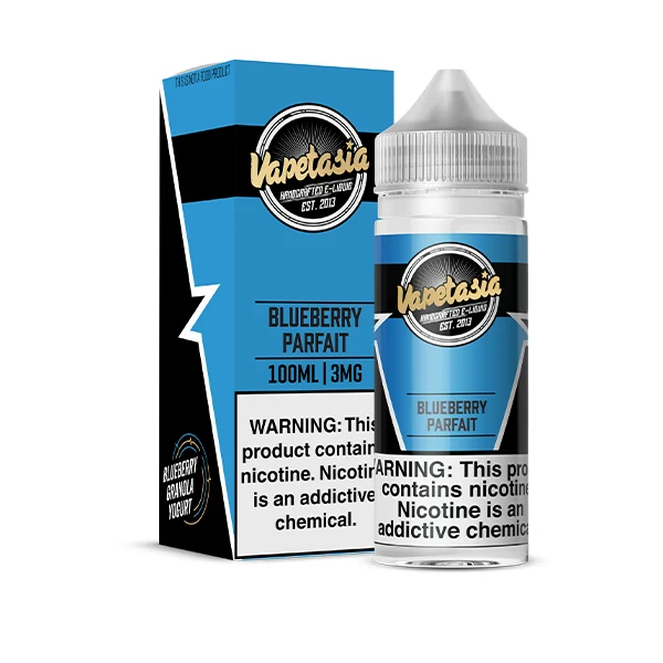 Vapetasia Parfait — Blueberry Parfait