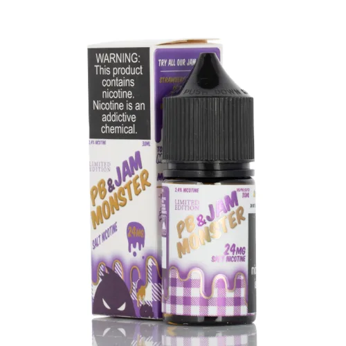 Monster Vape Labs 30mL - PB Jam Monster Grape 48mg
