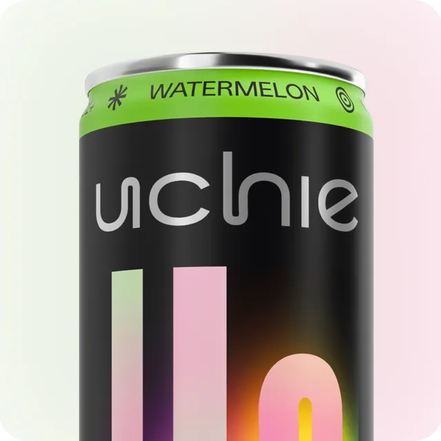 Uchie FLOW Kratom + Kava Seltzer — Watermelon